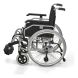 Silla De Ruedas Desmontable De Aluminio Premiun 43 Cm 17''