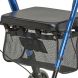 Andador Rollator De Aluminio Doble Regulación 4 Ruedas 4125