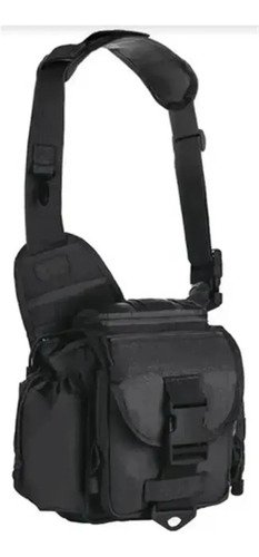 Morral Tactico Bolso Bandolera Reforzada Y Acolchada 9.6 L