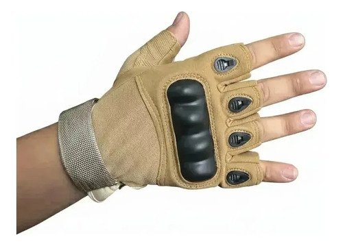 Guantes Tácticos Outdoor Reforzados Antideslizantes Cortos