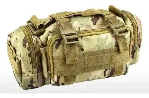 Mochila Táctica Militar 60 Litros Con 3 Pouch Sistema Molle Negro Liso - Image 6