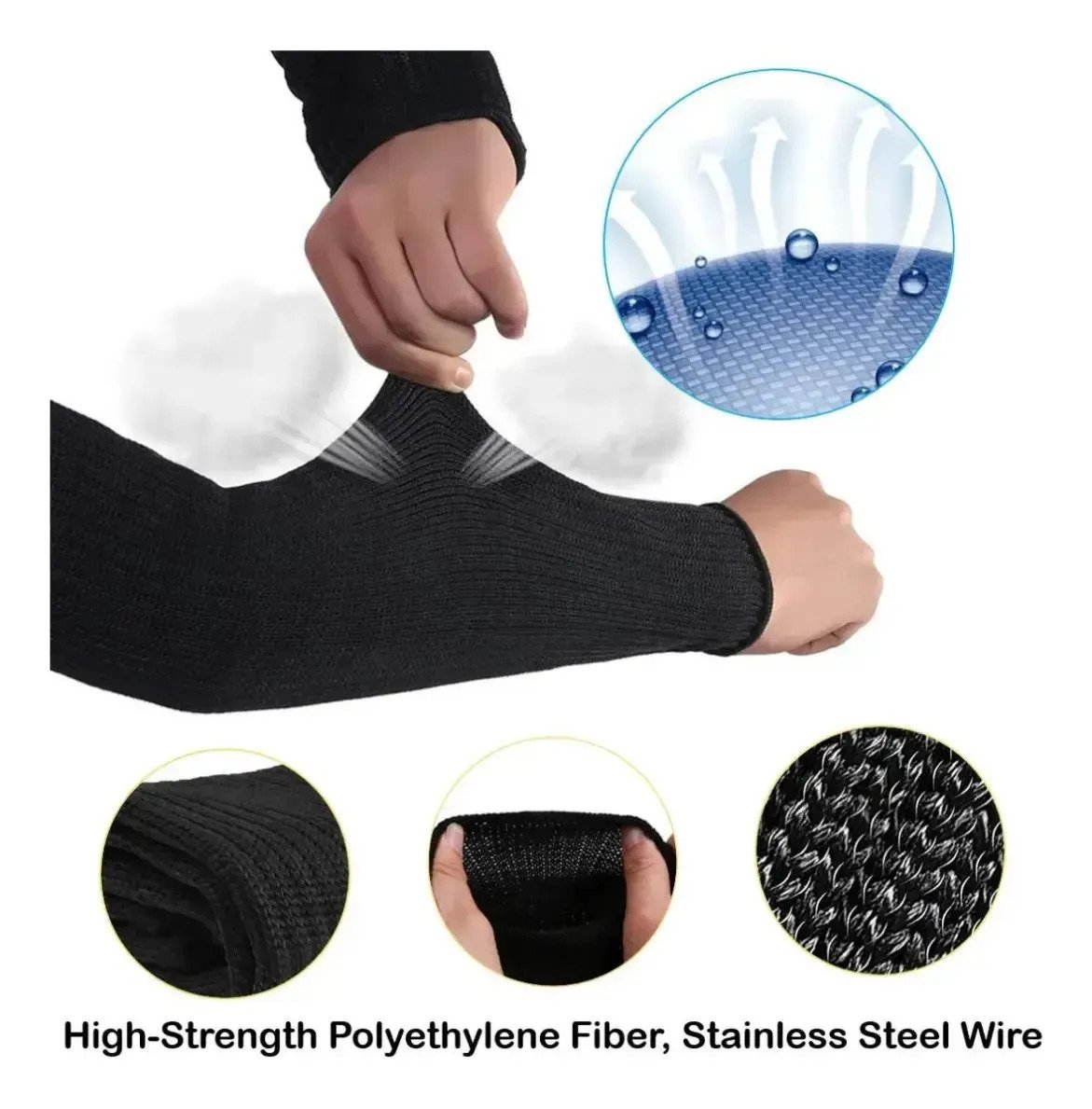 Mangas Brazo Anti Corte Protector Resistente - Image 2