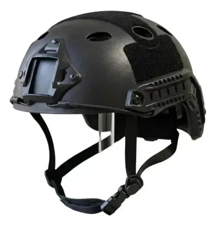 Casco Tactico Airsoft Paintball Militar Con Rieles Montura - Image 8
