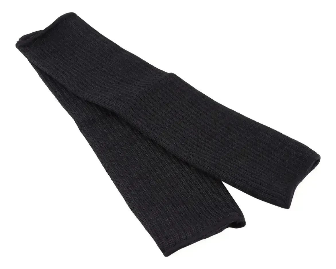 Mangas Brazo Anti Corte Protector Resistente Negro Premium - Image 2