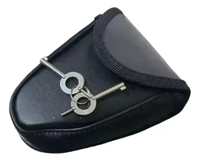 Esposas Policia Tácticas De Cadena Seguridad Con Clasico - Image 2