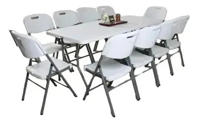 Mesa Plegable Rectangular 240 Cm Valija Playa Exclusivo - Image 5