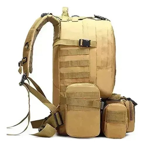 Mochila Táctica Militar 60 Litros Con 3 Pouch Exclusivo - Image 5