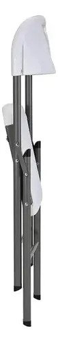 Silla Plegable Reforzada Negro O Blanco X2 Unidades Premium - Image 2