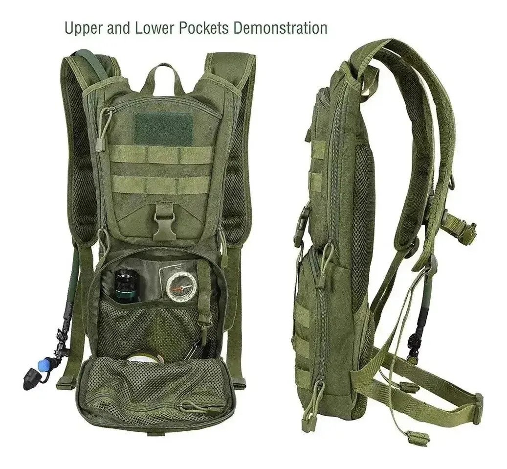 Bolsa Hidratacion 3l Tactica Militar - Image 2