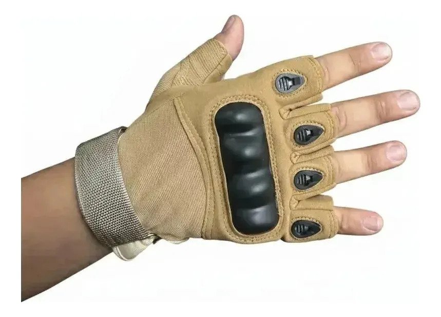 Guantes Tácticos Outdoor Reforzados Antideslizantes Cortos
