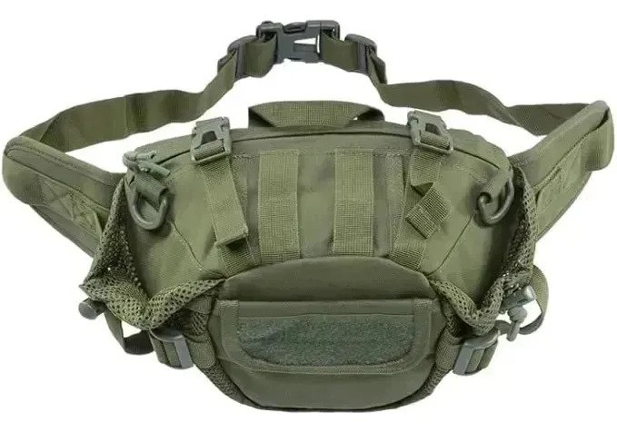 Riñonera Táctica Reforzada Morral Militar Impermeable