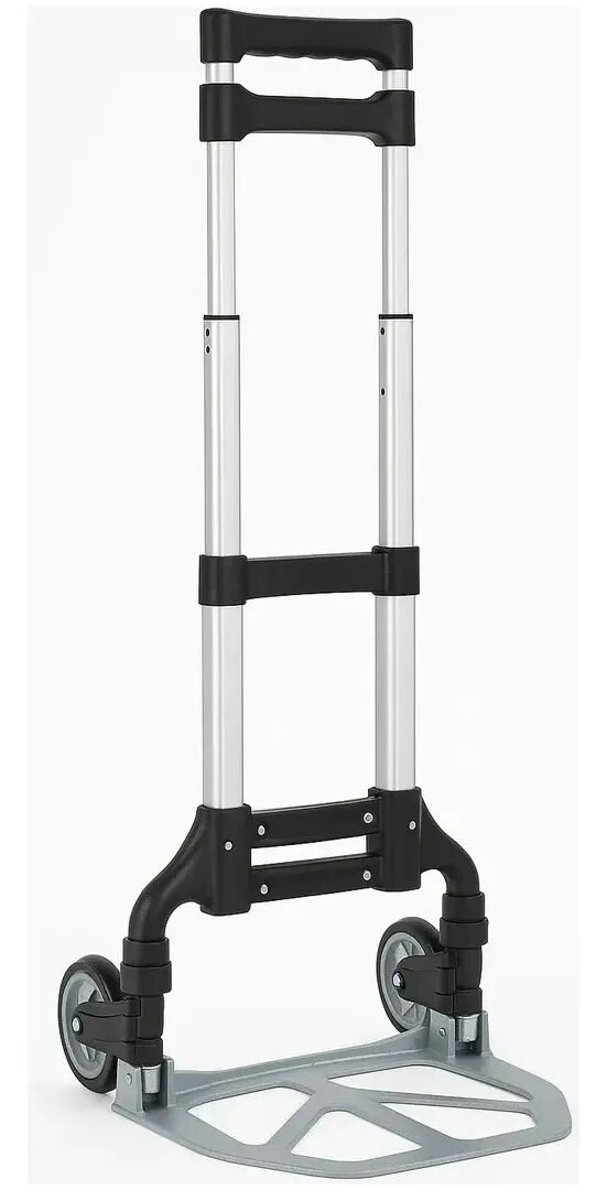 Zorra Plegable Resistente 75kg Carrito Portatil Incluye Soga