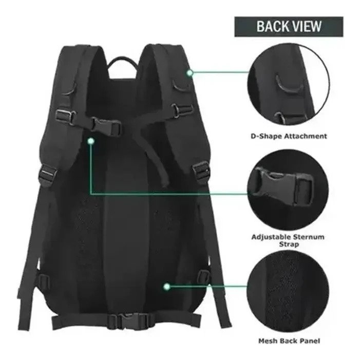 Mochila Tipo Tactica Militar Asalto 27 Litros Exclusivo - Image 3