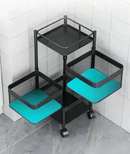 Carro Organizador 3 Niveles Estante Para Hogar Multiusos - Image 2