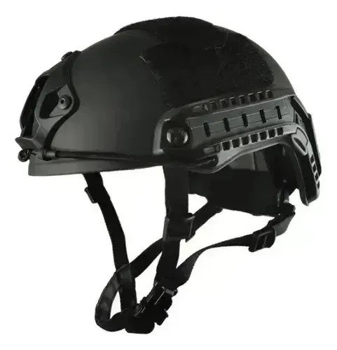 Casco Tactico Airsoft Paintball Militar Con Rieles Montura - Image 2