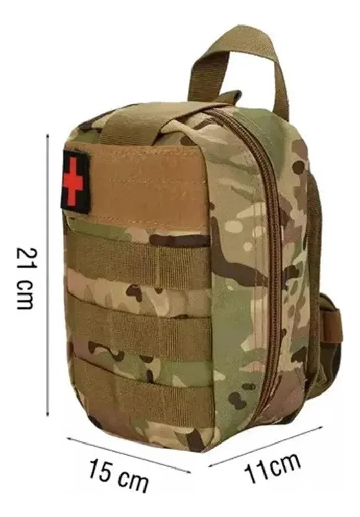 Kit Táctico Pouch Botiquín Primeros Auxilios/hemorragia
