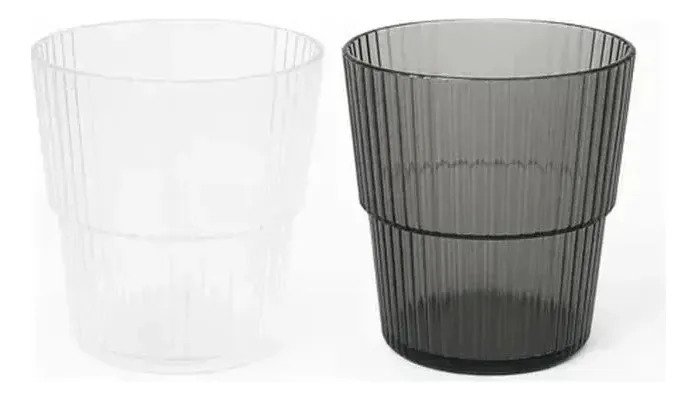 Vasos De Acrilico 450 Ml X6 Unidade Irrompibles Transparente - Image 4