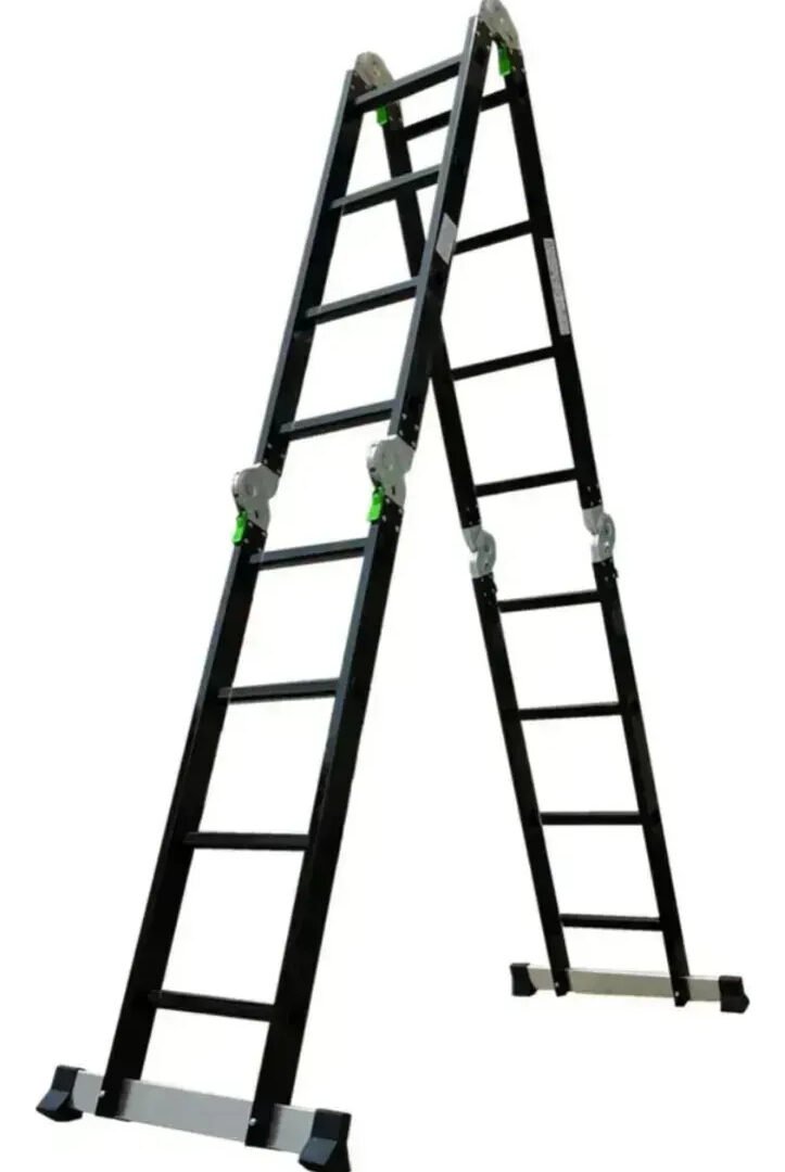 Escalera Plegable 4x4 Multifunción 4.6m Reforzada Premium