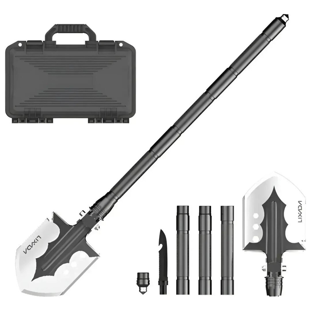 Pala Cuchillo Plegable Tactico Supervivencia Acampar Multius