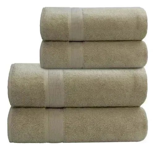 Juego Pack 2 Toallas Y Toallon Premium 100% Superior