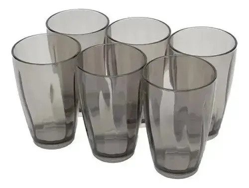 Set X6 Vasos De Acrilico 410 Ml Resistente - Image 3