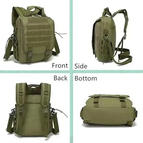 Mochila Táctica Militar Bolso Tablet Notebook 3 En 1 Viaje - Image 6
