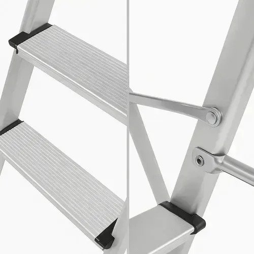 Escalera Tijera Aluminio Plegable Taburete 3 Premium - Image 3