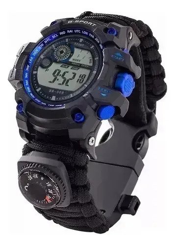 Reloj De Supervivencia Militar Táctico 7 En 1 Superior