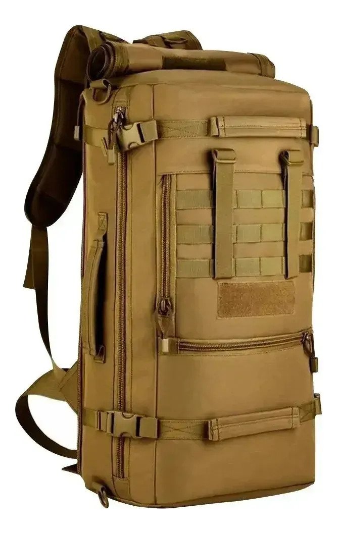 Bolso Mochila Tactica 3 En 1 Camping Equipaje 70 L