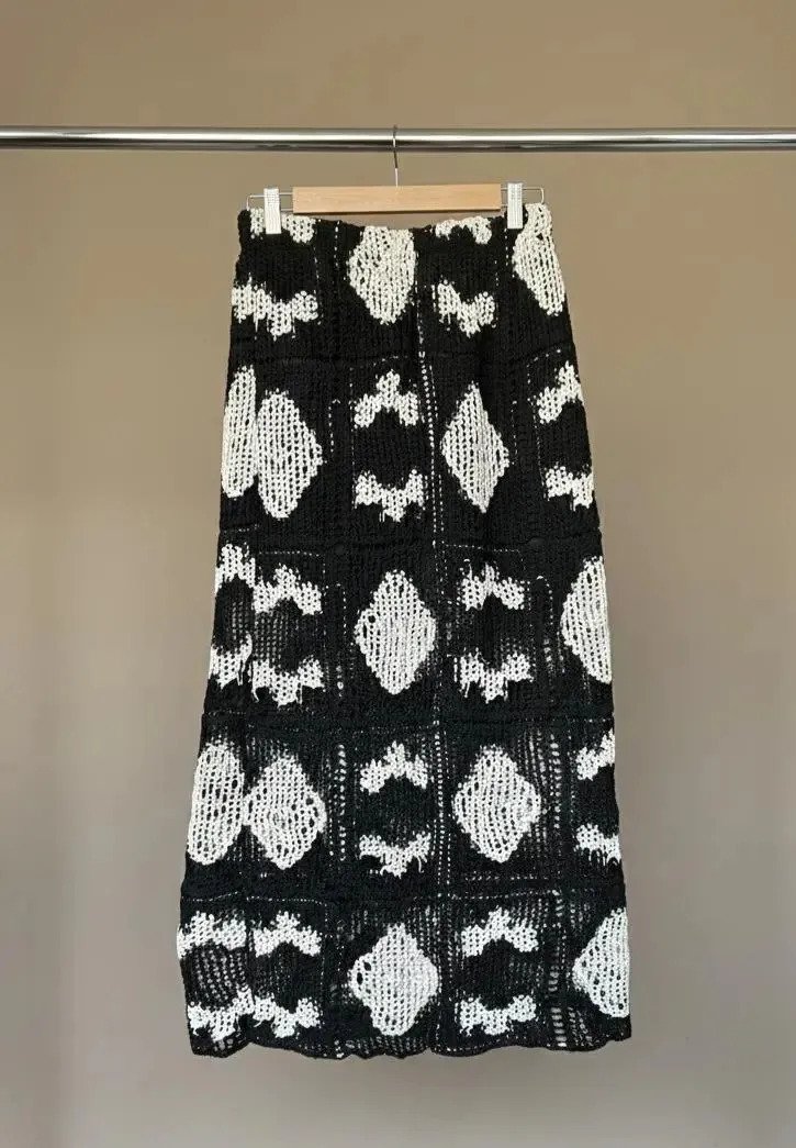 Set 2 Piezas Musculosa Top Y Pollera Larga Mujer Femenino - Image 5