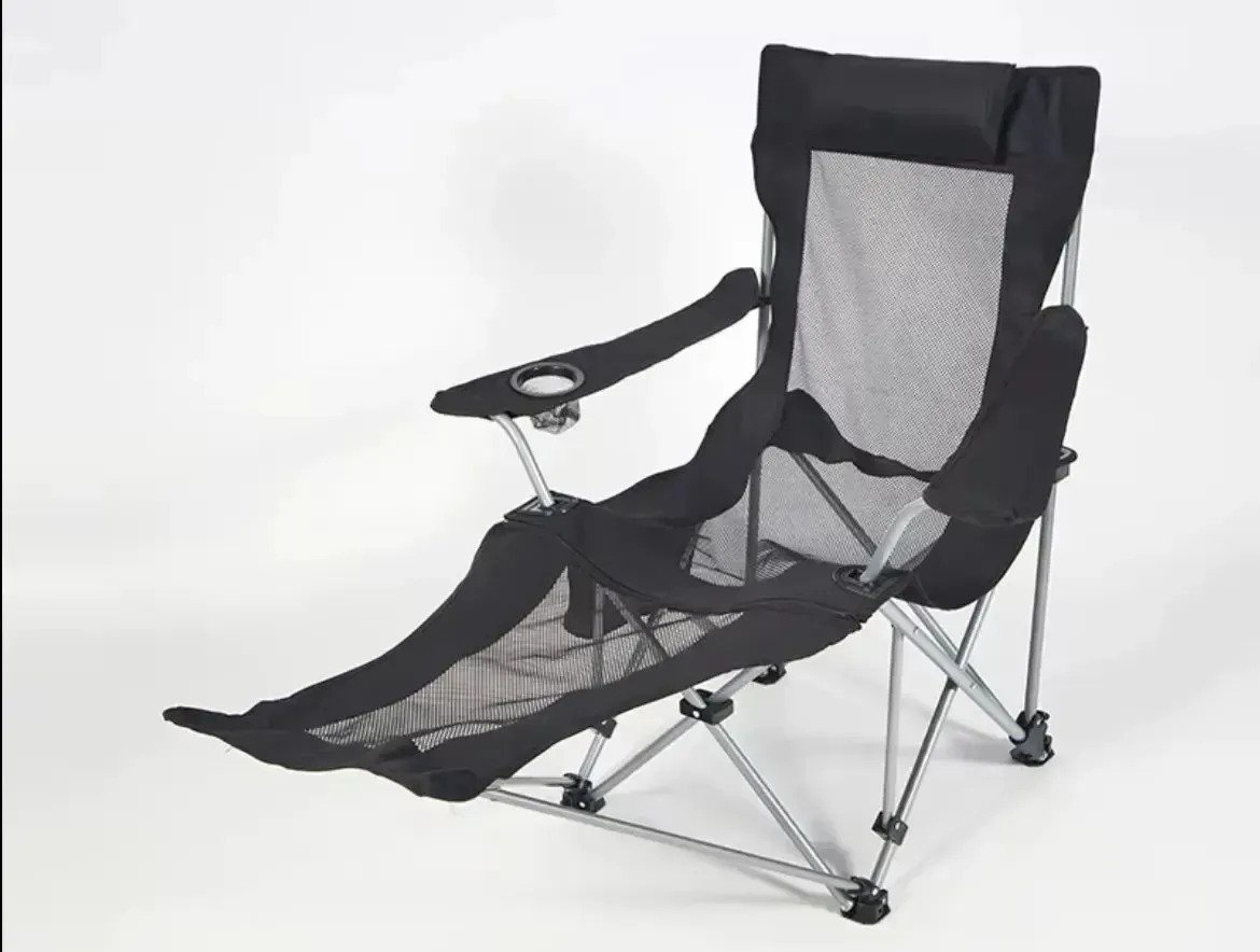 Silla Portatil Reclinable Plegable Camping Con Superior - Image 6