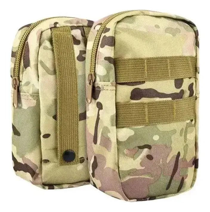 Mochila Táctica Militar 60 Litros Con 3 Pouch Sistema Molle Negro Liso - Image 5