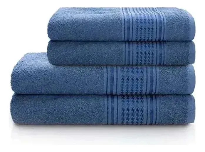 Juego Set 2 Toallas Y Toallon Premium 100% Superior