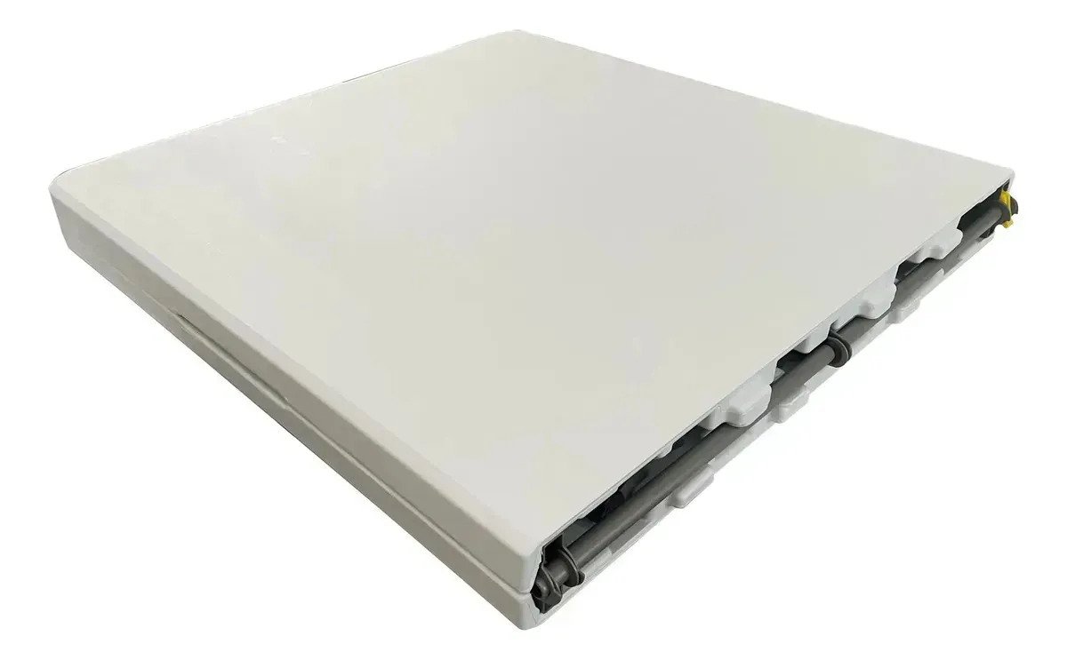 Mesa Plegable Rectangular 150 Cm Valija Camping Blanco - Image 2