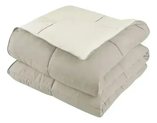 Cubrecama Twin 160x220 Una Plaza Ultra Premium Invierno Vison Lisa - Image 2