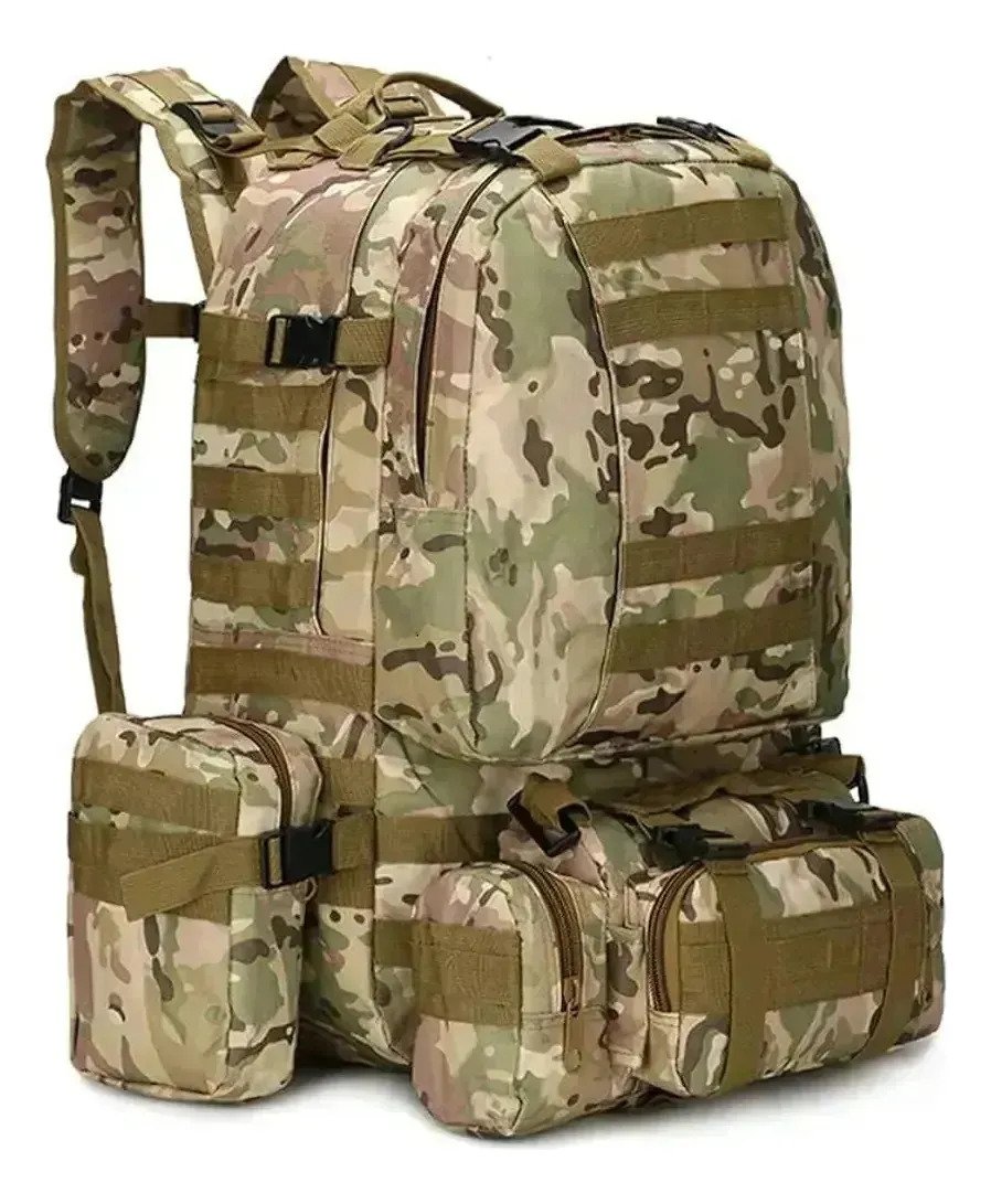 Mochila De Asalto De 60 Litros Con Sistema Molle