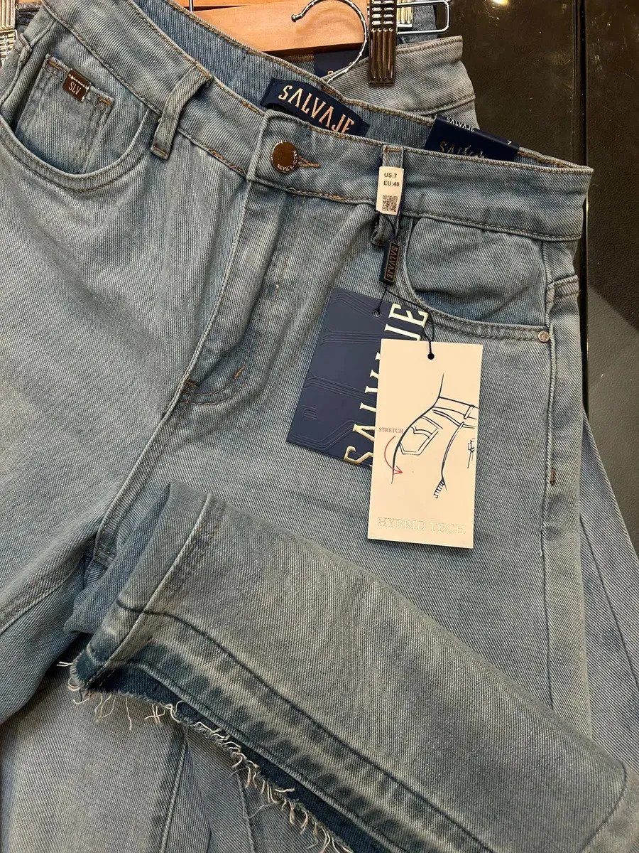 Bermuda Jean Mujer Denim Elastizado Recto Hybrid Premium - Image 6