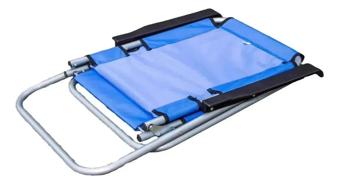Silla Reposera De 3 Posiciones Reforzada Para Playa Y Jardín - Image 5