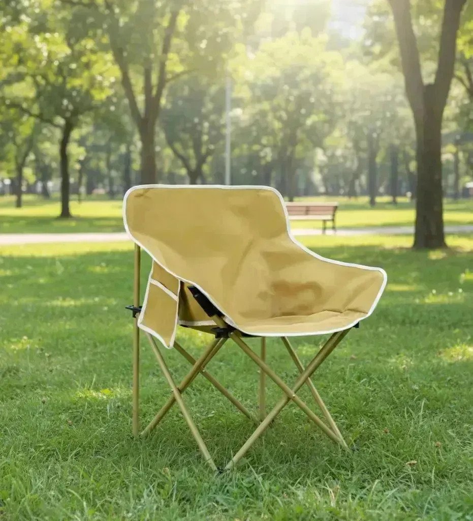 Silla Plegable Director Camping Con Bolsillo - Image 2