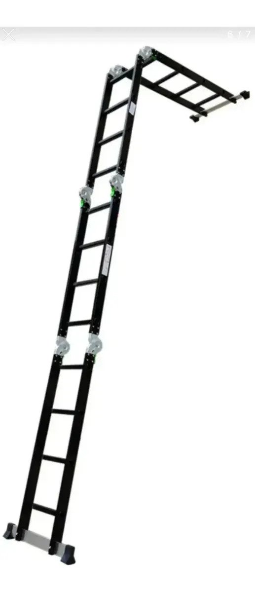 Escalera Plegable 4x4 Multifunción 4.6m Reforzada - Image 4
