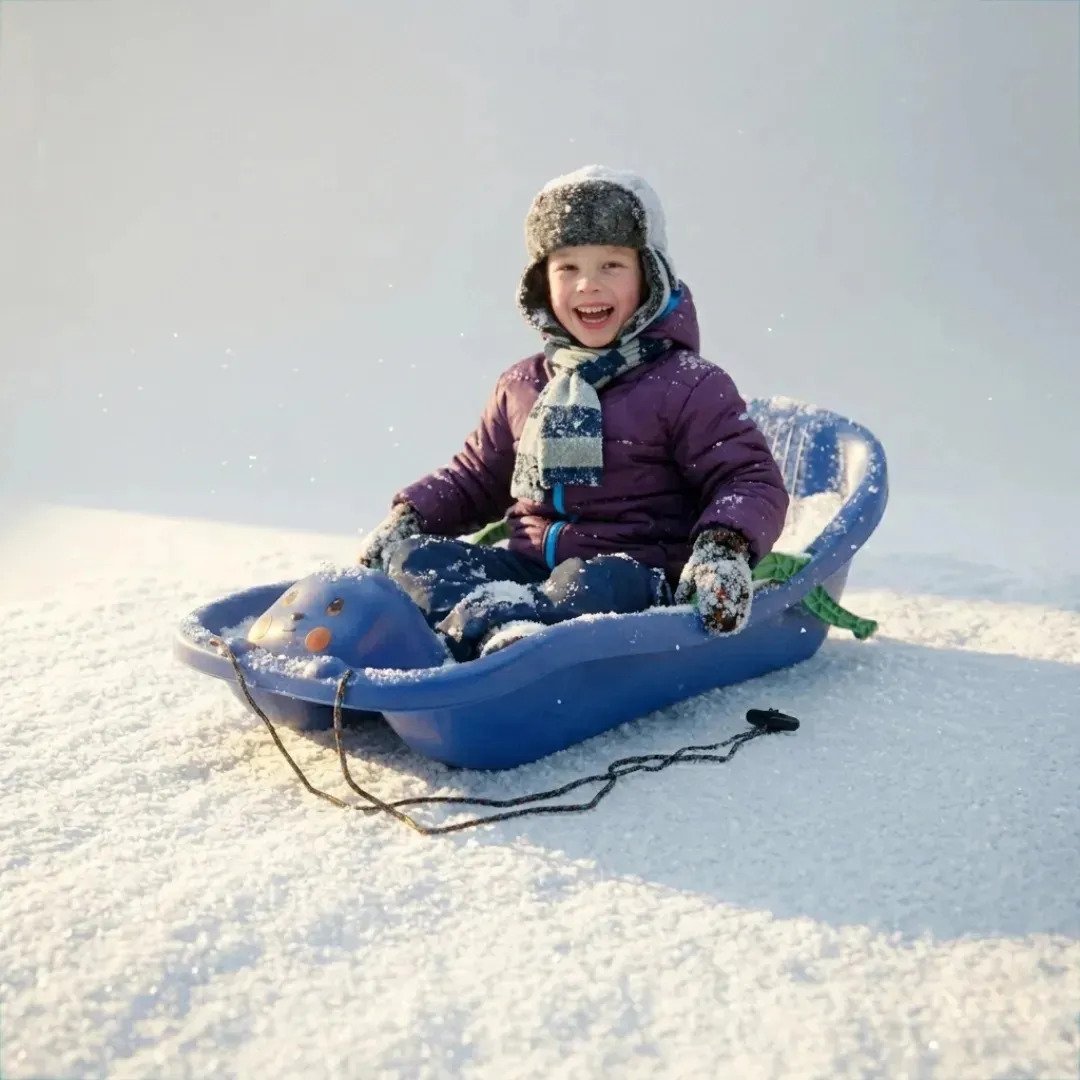 Culipatin Deslizador Trineo Ositos Para Nieve Arena Frenos