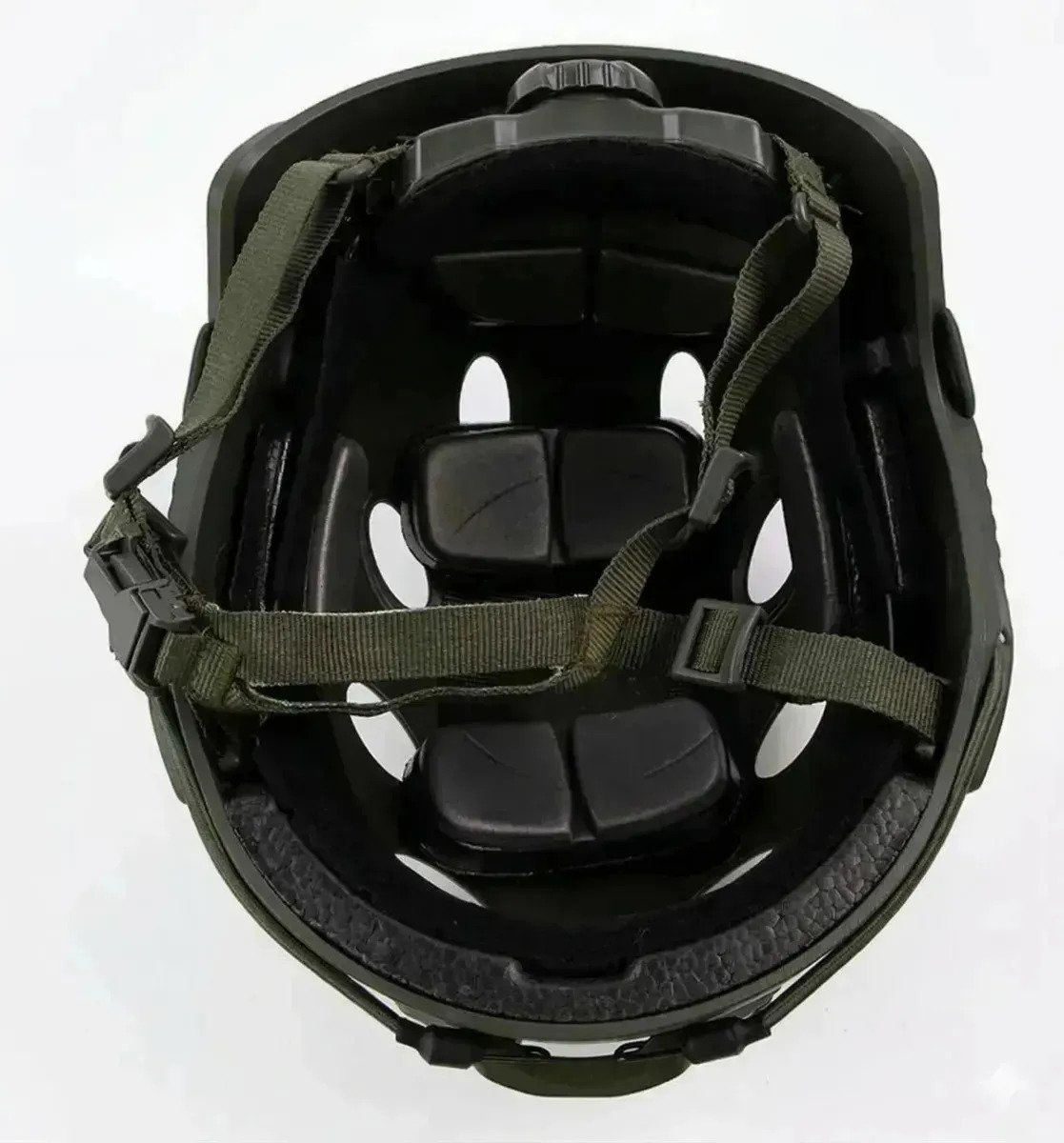 Casco Tactico Airsoft Paintball Militar Con Rieles Montura - Image 3