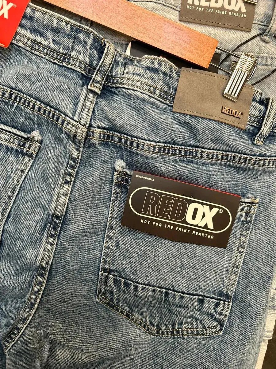 Jean Pantalon Hombre Denim Baggy Recto Premium Talles - Image 5