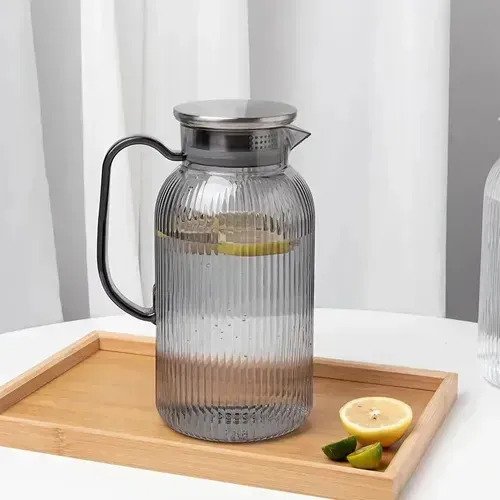 Jarra De 1.5 Litros Y 4 Vasos De Acrílico Frío Calor - Image 2