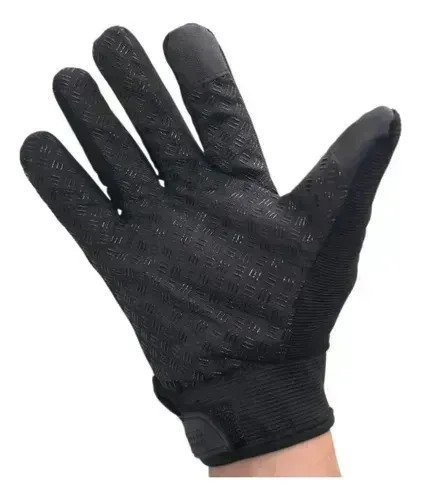 Guantes Tácticos Moto Dedo Largo Protección Táctil - Image 4