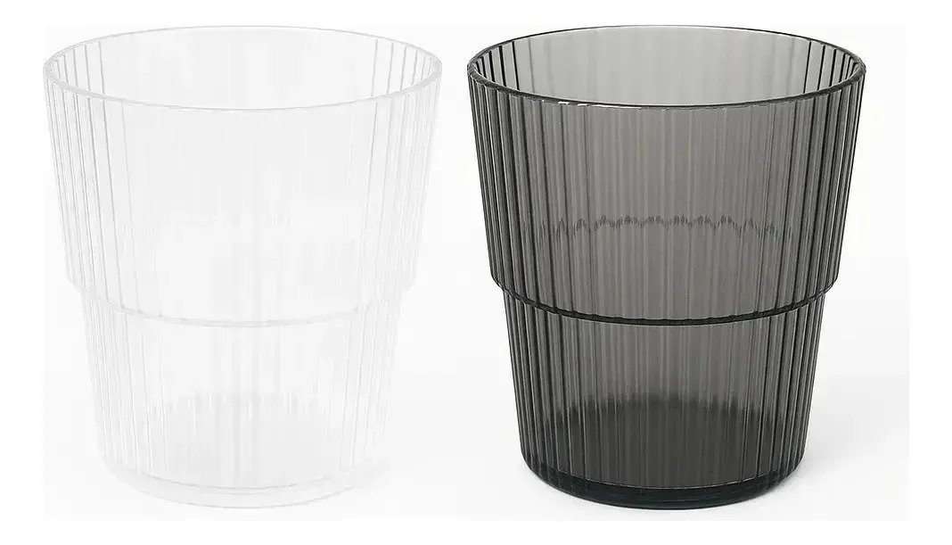 Set De 6 Vasos De Acrílico Irrompibles 450 Ml - Image 3