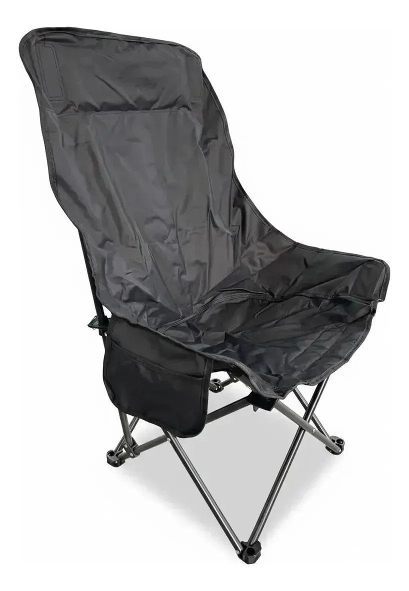 Silla Plegable Ligera Camping Bolsillo Lateral Tipo Director