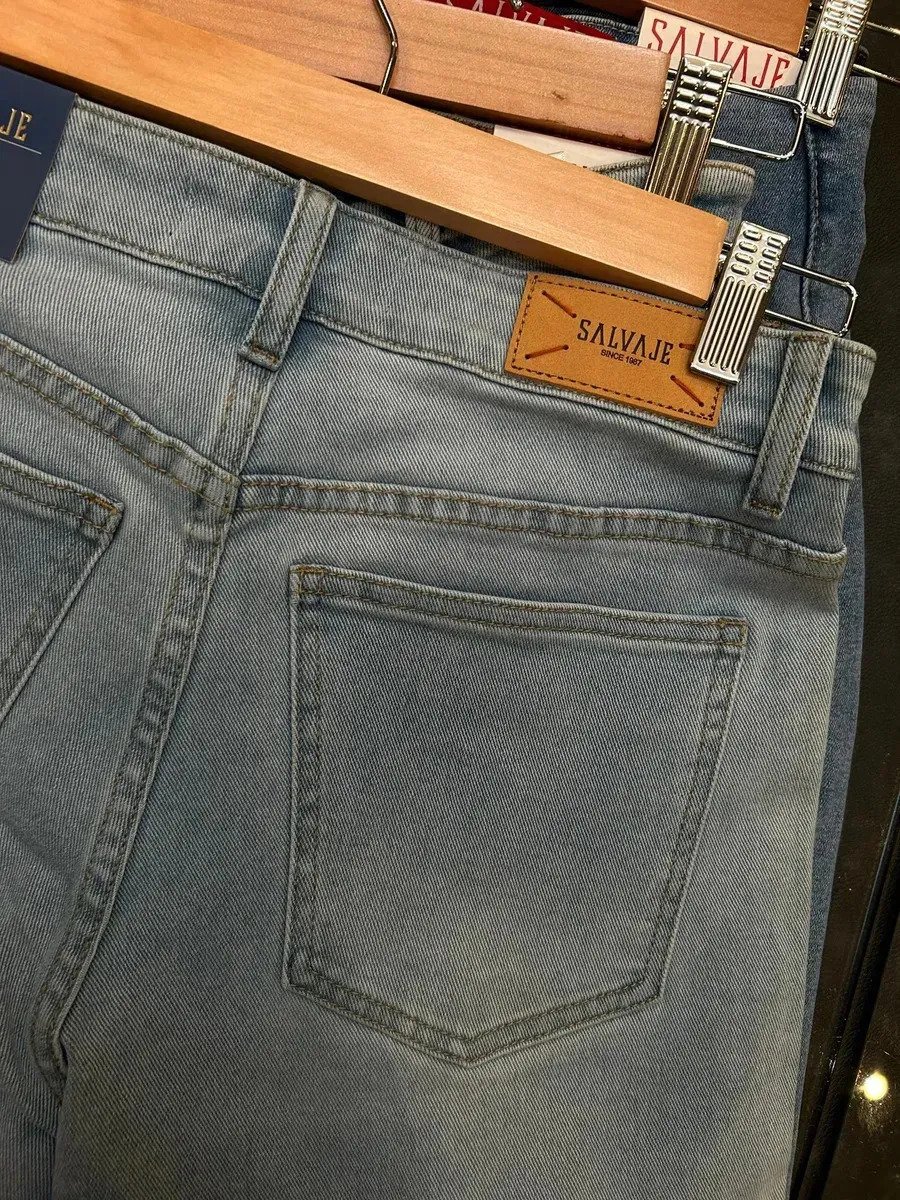 Jean Pantalon Mujer Denim Elastizado Recto Hybrid Premium - Image 4