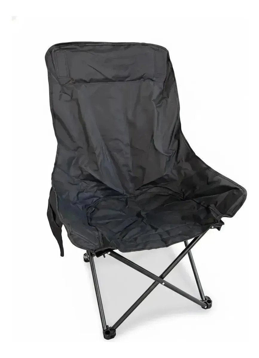 Silla Plegable Ligera Camping Bolsillo Lateral Tipo Director - Image 2