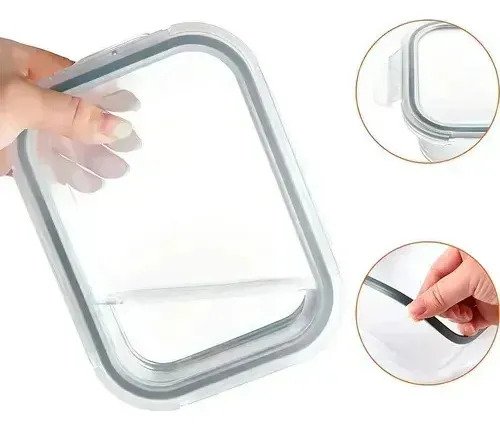Set De 24 Tapers Frascos Herméticos De Plástico Para Cocina - Image 7